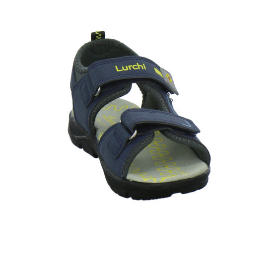 Lurchi Kodo Sandalen Blau-kombi - 360° Ansicht