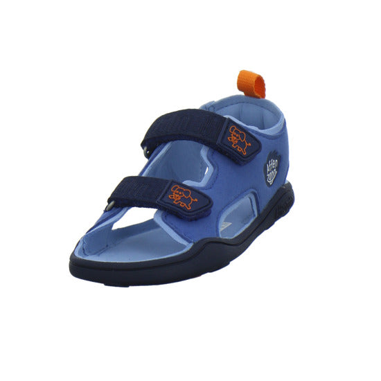 Affenzahn Vegan Airy Sandalen Denim - 360° Ansicht