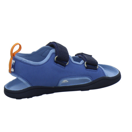 Affenzahn Vegan Airy Sandalen Denim - 360° Ansicht