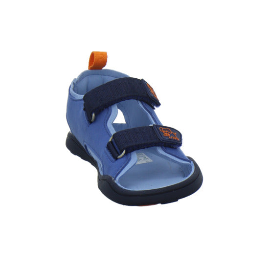 Affenzahn Vegan Airy Sandalen Denim - 360° Ansicht
