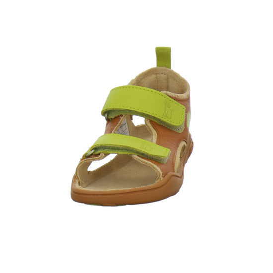 Affenzahn Leder Airy Sandalen Braun-kombi - 360° Ansicht