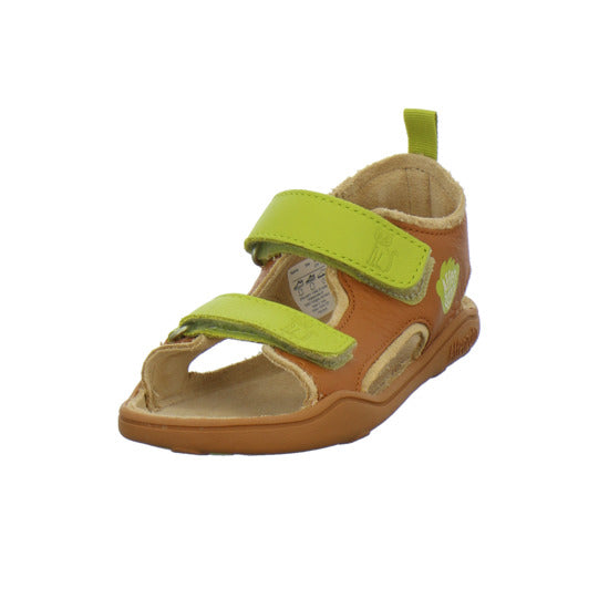 Affenzahn Leder Airy Sandalen Braun-kombi - 360° Ansicht