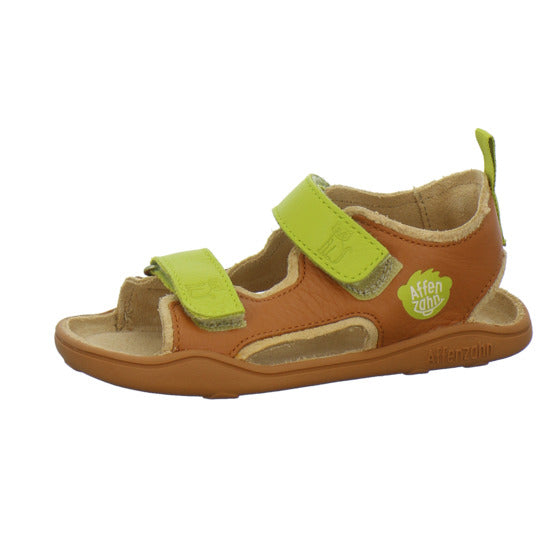 Affenzahn Leder Airy Sandalen Braun-kombi - 360° Ansicht