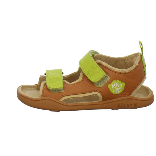 Affenzahn Leder Airy Sandalen Braun-kombi - 360° Ansicht