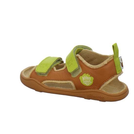 Affenzahn Leder Airy Sandalen Braun-kombi - 360° Ansicht