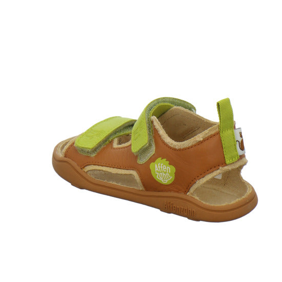Affenzahn Leder Airy Sandalen Braun-kombi - 360° Ansicht