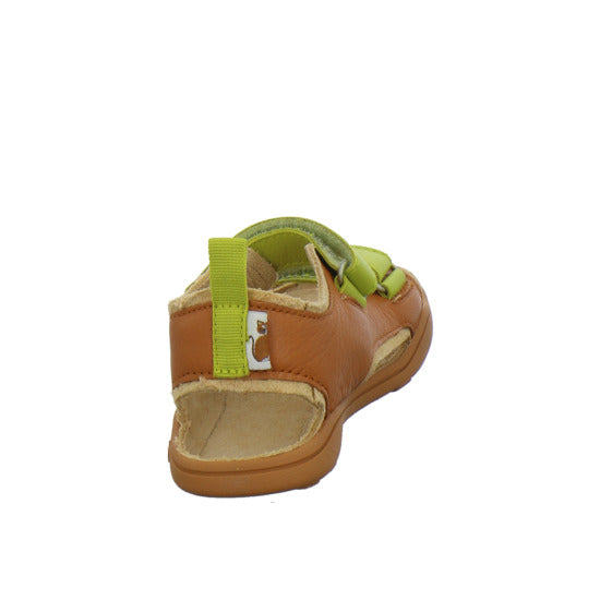 Affenzahn Leder Airy Sandalen Braun-kombi - 360° Ansicht