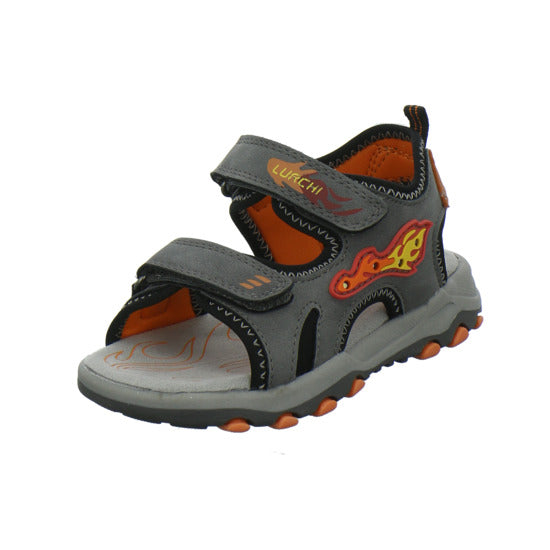 Lurchi Rosco Blinker Sandalen Grau-kombi - 360° Ansicht