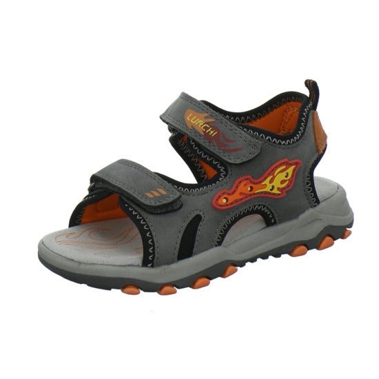 Lurchi Rosco Blinker Sandalen Grau-kombi - 360° Ansicht