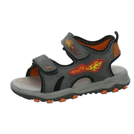 Lurchi Rosco Blinker Sandalen Grau-kombi - 360° Ansicht