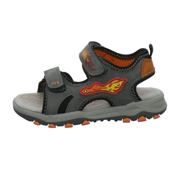 Lurchi Rosco Blinker Sandalen Grau-kombi - 360° Ansicht