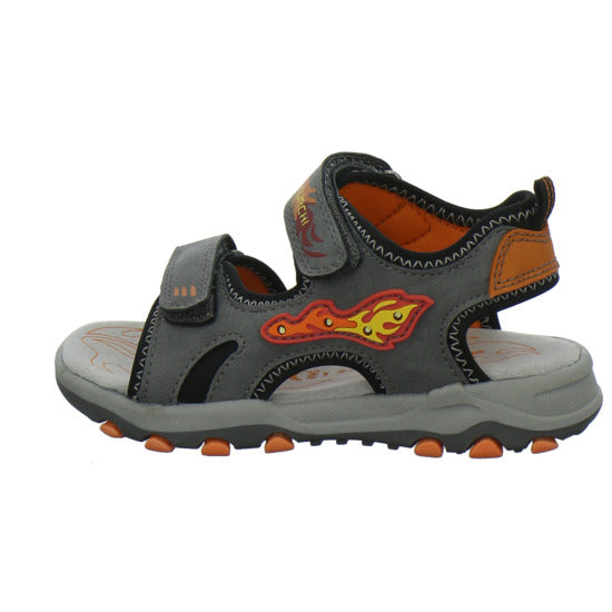 Lurchi Rosco Blinker Sandalen Grau-kombi - 360° Ansicht