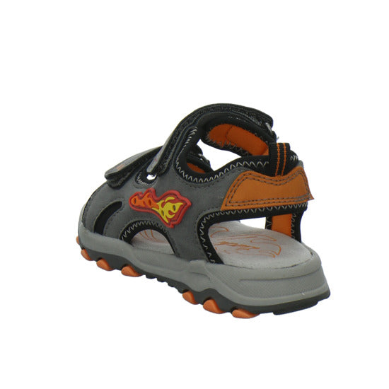 Lurchi Rosco Blinker Sandalen Grau-kombi - 360° Ansicht