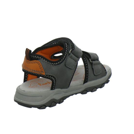 Lurchi Rosco Blinker Sandalen Grau-kombi - 360° Ansicht