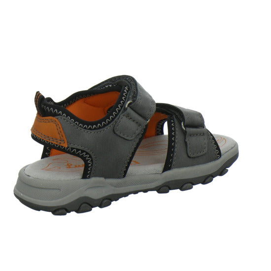 Lurchi Rosco Blinker Sandalen Grau-kombi - 360° Ansicht