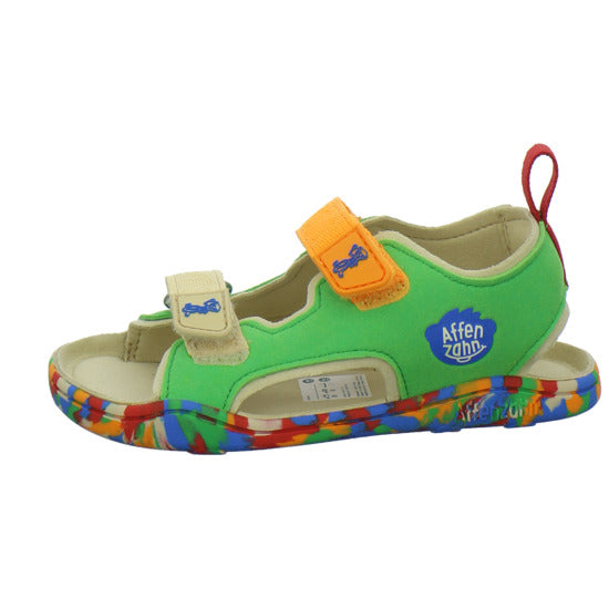 Affenzahn Vegan Airy Sandalen oliv - 360° Ansicht