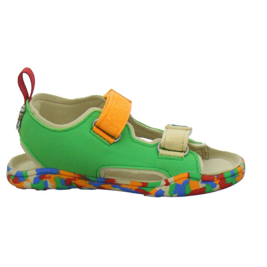 Affenzahn Vegan Airy Sandalen oliv - 360° Ansicht