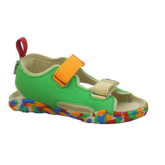 Affenzahn Vegan Airy Sandalen oliv - 360° Ansicht
