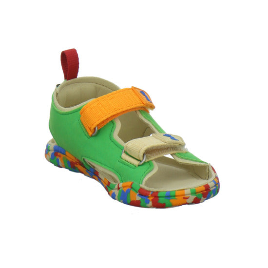 Affenzahn Vegan Airy Sandalen oliv - 360° Ansicht