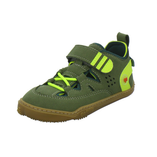 Ricosta Sandalen Jungen Lerche Barefoot oliv
