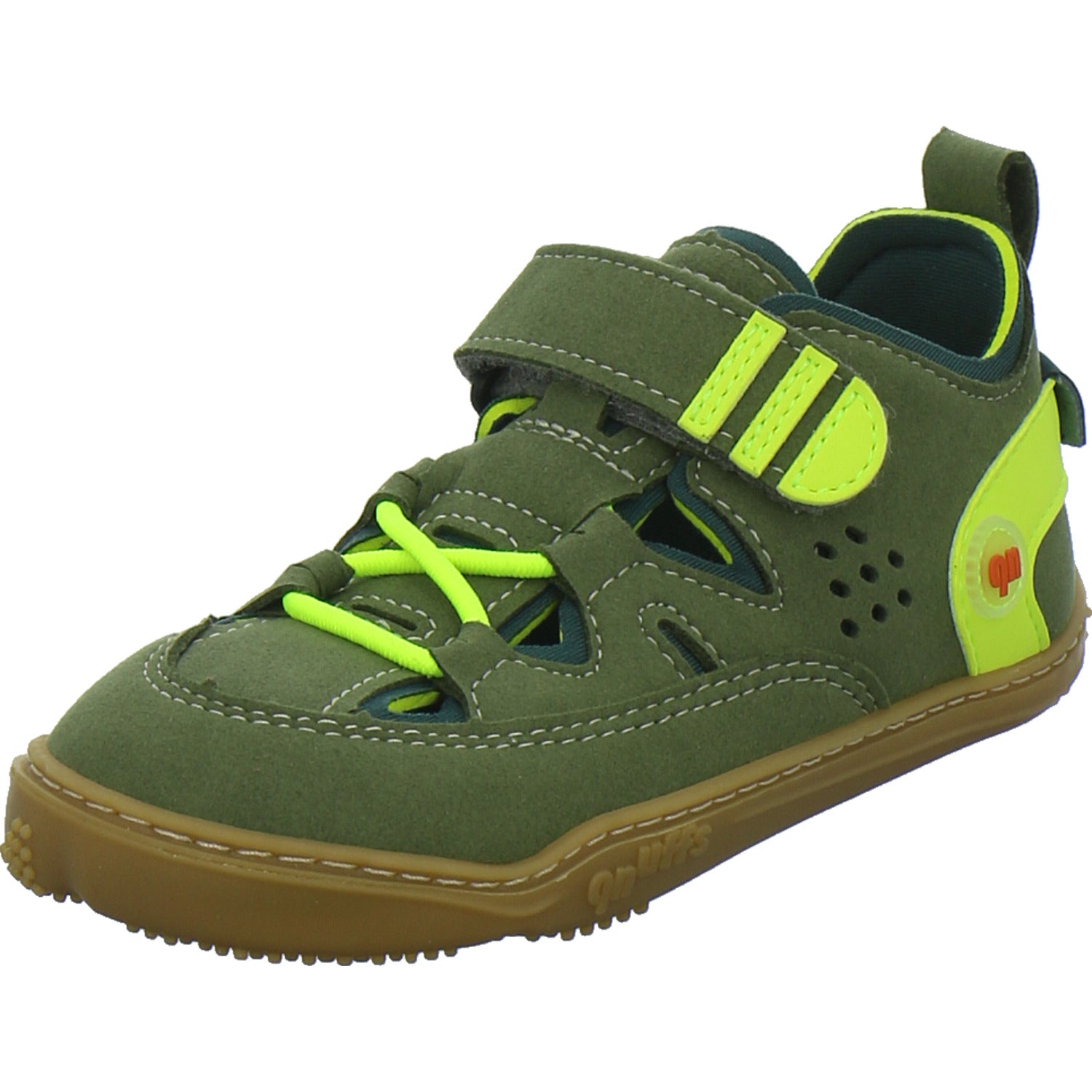 Ricosta Sandalen Jungen Lerche Barefoot oliv