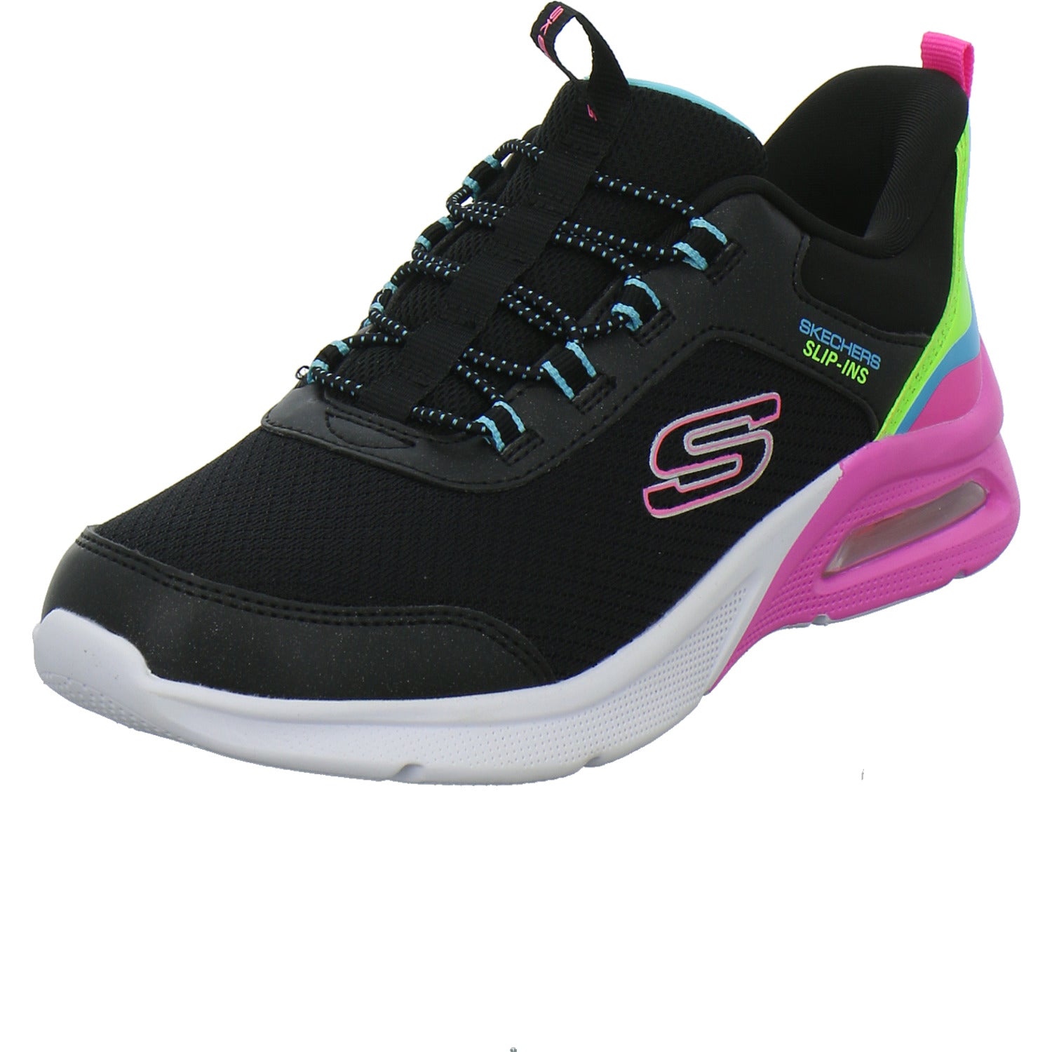 Skechers MICROSPEC MAX Halbschuhe Schwarz-kombi