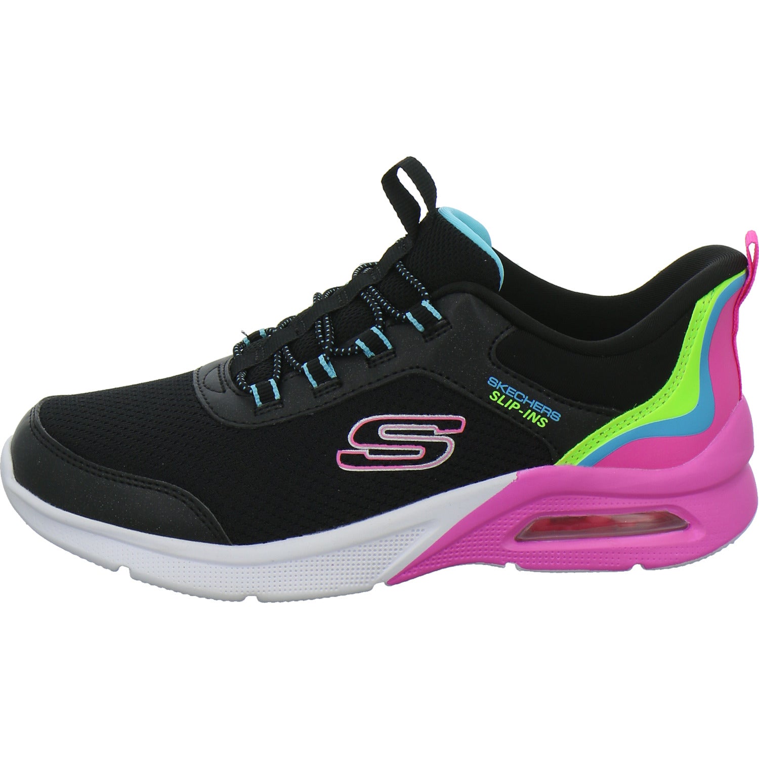 Skechers MICROSPEC MAX Halbschuhe Schwarz-kombi
