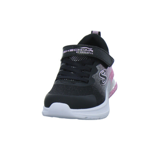 Skechers Halbschuhe Mädchen Microspec Glitz Schwarz-kombi