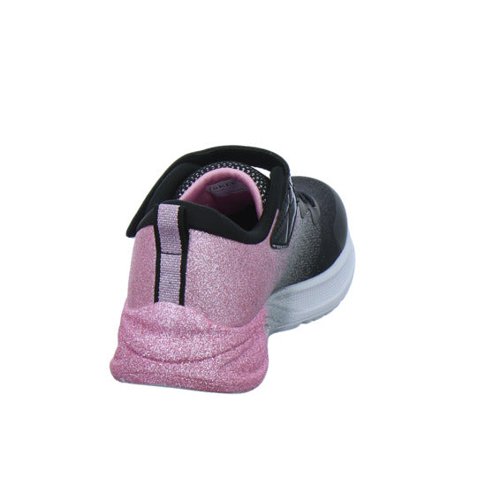 Skechers Halbschuhe Mädchen Microspec Glitz Schwarz-kombi