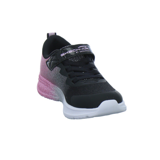 Skechers Halbschuhe Mädchen Microspec Glitz Schwarz-kombi