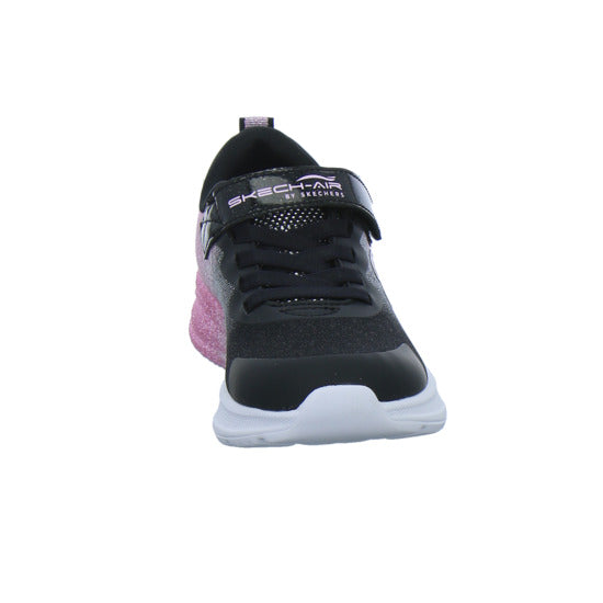 Skechers Halbschuhe Mädchen Microspec Glitz Schwarz-kombi