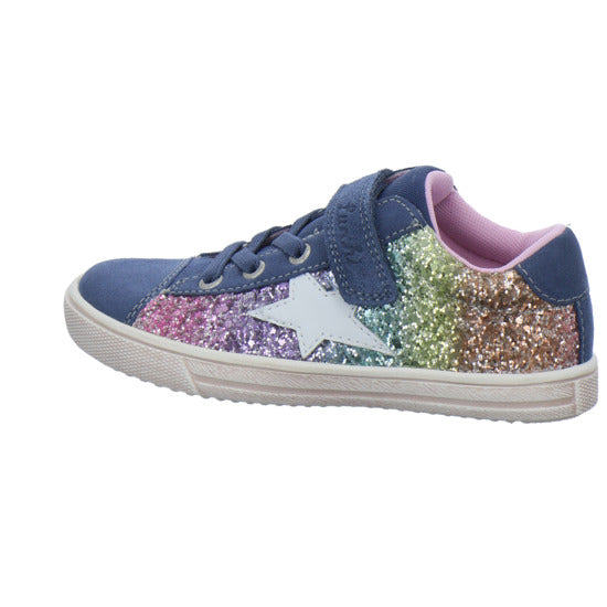 Lurchi Salita Halbschuhe Blau-kombi - 360° Ansicht