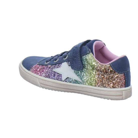 Lurchi Salita Halbschuhe Blau-kombi - 360° Ansicht