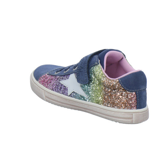 Lurchi Salita Halbschuhe Blau-kombi - 360° Ansicht