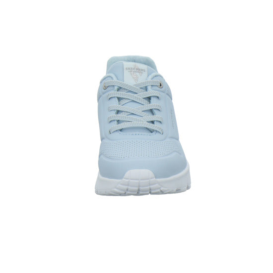 Skechers UNO LITE Halbschuhe Hellblau - 360° Ansicht