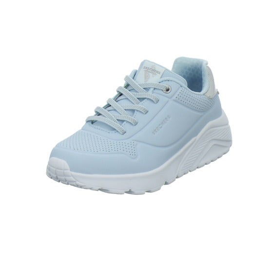 Skechers UNO LITE Halbschuhe Hellblau - 360° Ansicht
