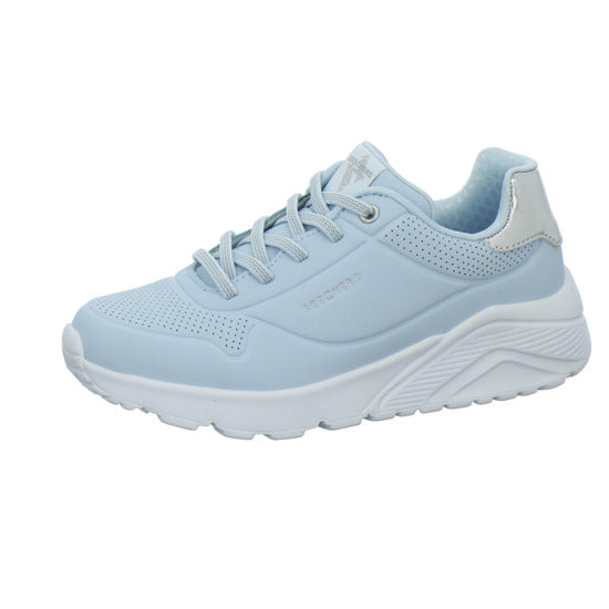 Skechers UNO LITE Halbschuhe Hellblau - 360° Ansicht