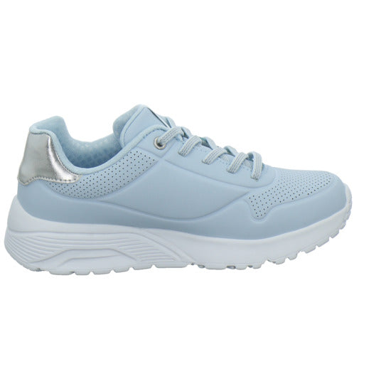 Skechers UNO LITE Halbschuhe Hellblau - 360° Ansicht