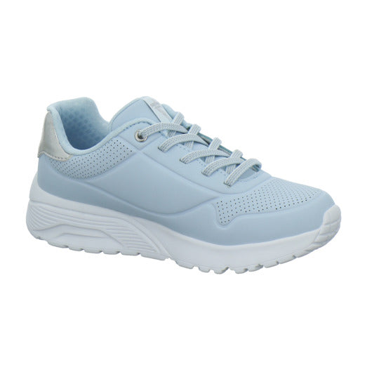 Skechers UNO LITE Halbschuhe Hellblau - 360° Ansicht