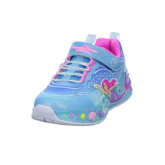 Skechers MERMAID DREAMS Halbschuhe Hellblau - 360° Ansicht