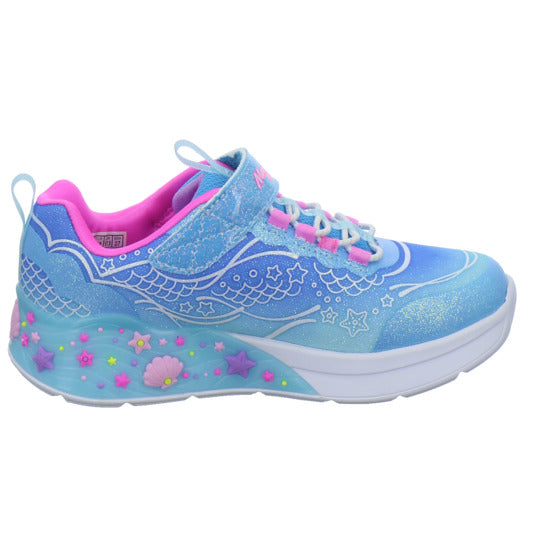 Skechers MERMAID DREAMS Halbschuhe Hellblau - 360° Ansicht