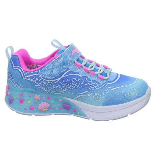 Skechers MERMAID DREAMS Halbschuhe Hellblau - 360° Ansicht