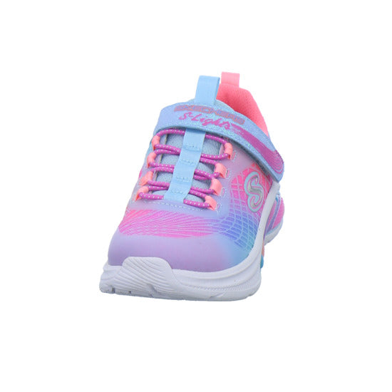 Skechers Halbschuhe Mädchen S-LIGHTS RAIMBOW CRUISERS Hellblau