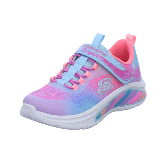 Skechers Halbschuhe Mädchen S-LIGHTS RAIMBOW CRUISERS Hellblau