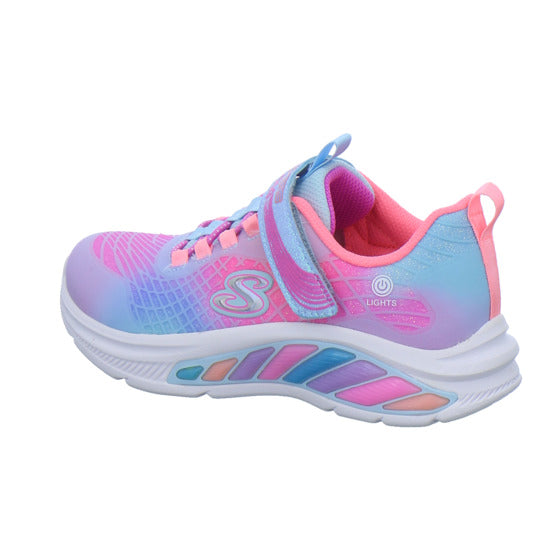 Skechers Halbschuhe Mädchen S-LIGHTS RAIMBOW CRUISERS Hellblau