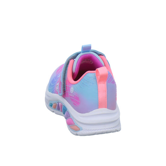 Skechers Halbschuhe Mädchen S-LIGHTS RAIMBOW CRUISERS Hellblau