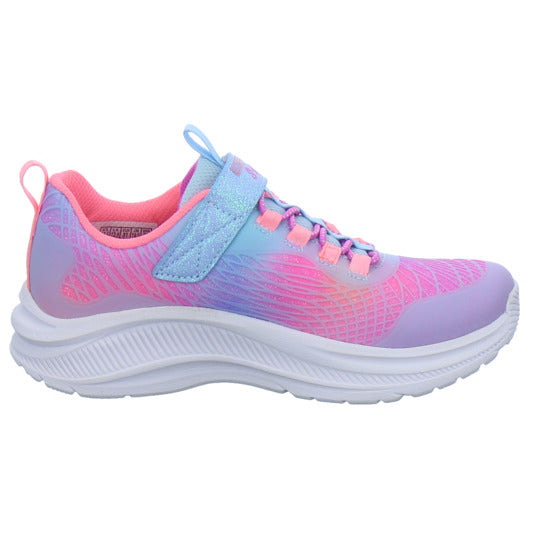 Skechers Halbschuhe Mädchen S-LIGHTS RAIMBOW CRUISERS Hellblau