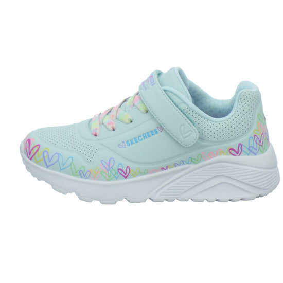 Skechers Halbschuhe Mädchen UNO LITE Hellblau
