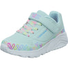 Skechers Halbschuhe Mädchen UNO LITE Hellblau