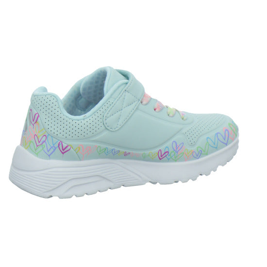 Skechers Halbschuhe Mädchen UNO LITE Hellblau